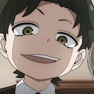 🌄 anime, anak laki-laki, tersenyum, kartun telegram sticker