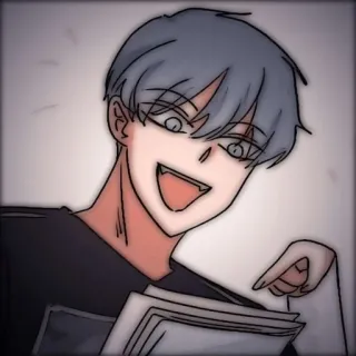 🎸 애니메이션, 만화, 만화, 캐릭터, 일러스트, 그림 telegram sticker