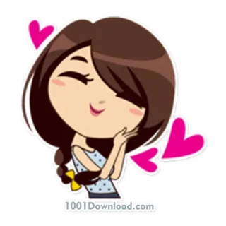 Alice in College Version - 1001Download.com telegram stickers