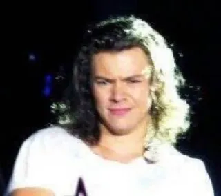 😶 Harry Styles Harry Styles, singer, celebrity, pop star, musician telegram sticker
