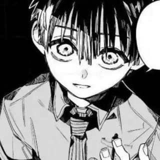 🔌 Teru Minamoto Toilet-bound Hanako-kun Anime, Mangá, Teru Minamoto, Hanako-kun whatsapp sticker
