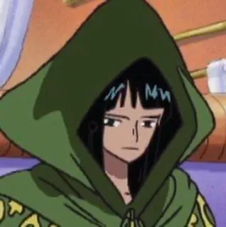 😑 Nico Robin One Piece Anime, Manga, Nico Robin, One Piece, Charakter telegram sticker