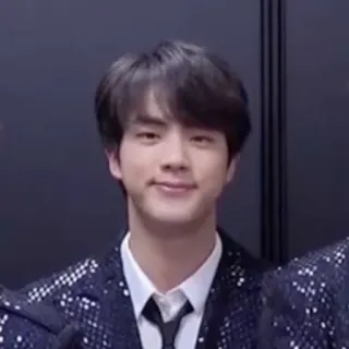 🍁 Jin K-pop, BTS, Pop Korea, Penyanyi, Potret whatsapp sticker