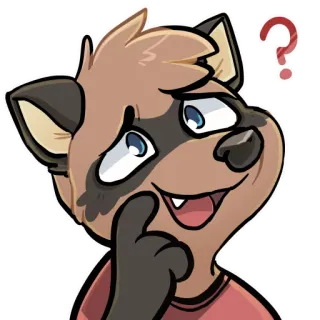 Radicoon! telegram stickers