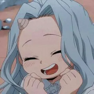 🌊 Eri My Hero Academia Anime, Manga, Personnage, Eri, My Hero Academia, Kawaii, Sourire telegram sticker