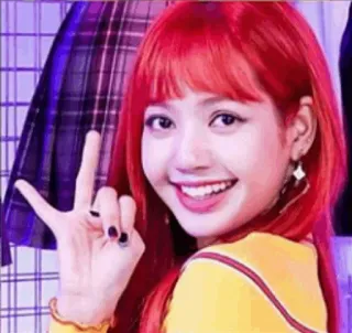 🍊 Lisa kpop, blackpink, lisa, idool, zangeres, danseres telegram sticker