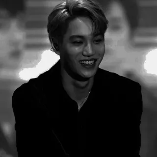 📁 person, smiling, black and white, portrait, man telegram sticker