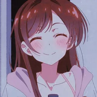 🥰 Chizuru Mizuhara Rent-A-Girlfriend anime, cute, chizuru, rent a girlfriend telegram sticker