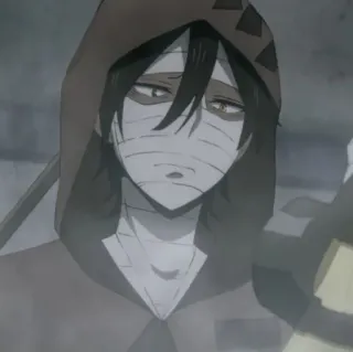 🦇 Zack Angels of Death Anime, Angels of Death, Zack, Isaac Foster, Horor, Sabit, Perban telegram sticker