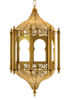 ⚱ 램프, 골드, 장식, 조명, 샹들리에, 랜턴 telegram sticker