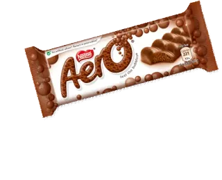 🍫 Aero chocolate, comida, Aero, Nestlé, doce, lanche telegram sticker