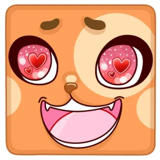 😍 chó, động vật, dễ thương, trái tim, tình yêu, hoạt hình, mặt telegram sticker