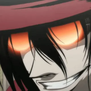🩸 Alucard Hellsing Anime, Vampir, Hellsing, Alucard, Gewalt, Übernatürlich, Monster telegram sticker