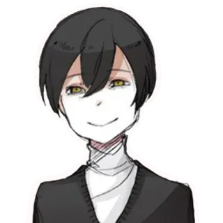 🙂 Anime, Manga, Retrato, Arte, Ilustración telegram sticker