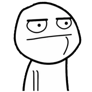😐 meme, internet, expression, funny, reaction whatsapp sticker