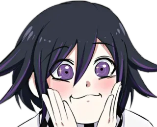 😍 Kokichi Oma Danganronpa V3: Killing Harmony 애니메이션, 캐릭터, 단간론파, 오마 코키치 telegram sticker