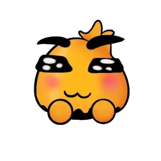 😊 lindo, kawaii, personaje, sticker telegram sticker