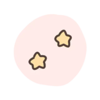 💓 Stern, süß, ästhetisch, kawaii, rosa, Aufkleber whatsapp sticker