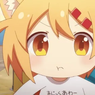 💪 まじっくあわー アニメ, かわいい, 日本語, 可愛い whatsapp sticker