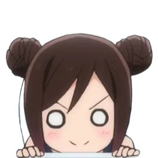 🏊‍♀️ Anime, Cartone animato, Personaggio, Ragazza, Espressione, Divertente telegram sticker