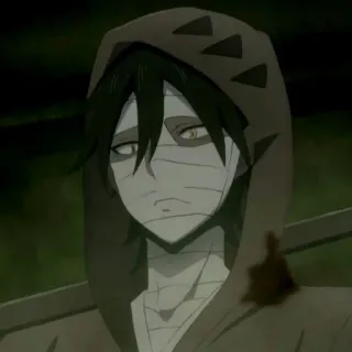 🖤 Zack Angels of Death Anime, Zack, Angels of Death, Karakter, Isaac Foster, Hoodie telegram sticker