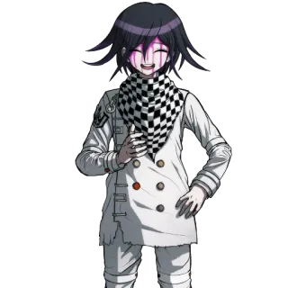 😊 Kokichi Oma Danganronpa Кокичи Ома, Danganronpa, Аниме, Персонаж, Улыбка, Манга telegram sticker