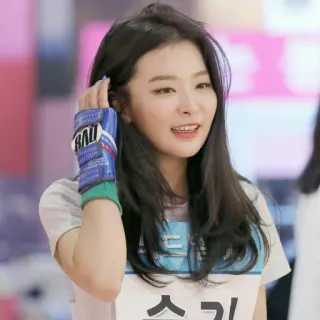 💘 슬기 woman, korean, idol, singer, Seulgi, portrait telegram sticker