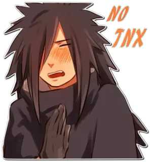 ❌ Madara Naruto NO JINX Anime, Naruto, Madara, Không xui telegram sticker