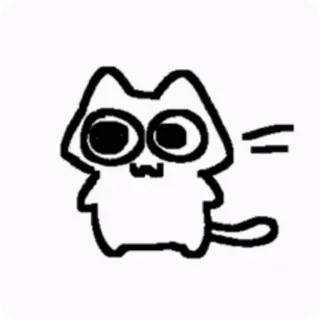 👏 cat, cute, animal, sticker, cartoon telegram sticker