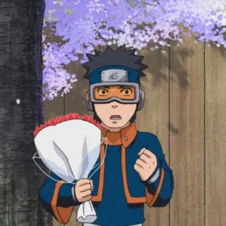 🌟 Obito Uchiha Naruto Anime, Manga, Obito, Naruto, Uchiha, Personnage whatsapp sticker