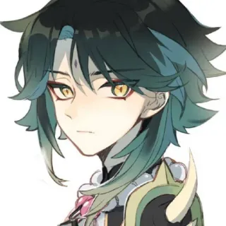 🪀 Xiao Genshin Impact Anime, Genshin Impact, Xiao, Videojuego, Personaje telegram sticker