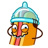 Juicy Hot Dog telegram stickers
