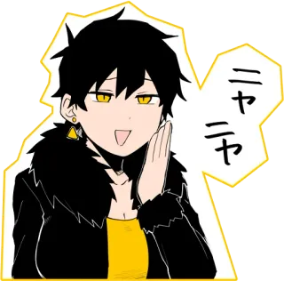 Senpai ga Urusai Kouhai no Hanashi :: @line_stickers telegram stickers