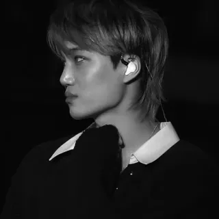 🌚 Kai pria, potret, penyanyi, k-pop, idola, penampil telegram sticker