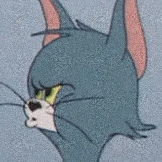🗿 Tom Cat Tom and Jerry Dessin animé, Chat, Tom et Jerry, Animation, Dessin animé classique telegram sticker