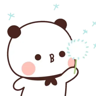 🐼 Панда, Милый, Животное, Мультфильм telegram sticker