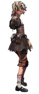 👇 Tiny Tina Borderlands Borderlands, Tiny Tina, personagem, jogo whatsapp sticker