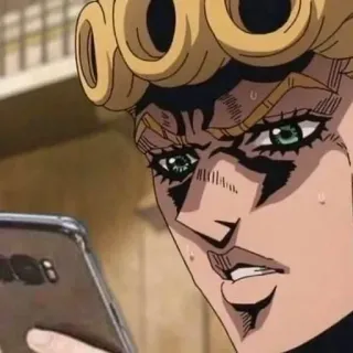 😟 Giorno Giovanna JoJo's Bizarre Adventure Anime, Jojo's Bizarre Adventure, Giorno Giovanna, Personnage, Téléphone telegram sticker