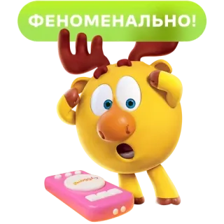 Смешарики на @subbota_tv telegram stickers