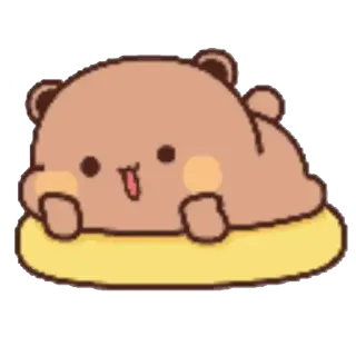 🤗 หมี, น่ารัก, การ์ตูน, สัตว์ telegram sticker