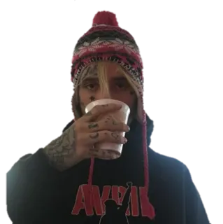 LiL Peep telegram stickers