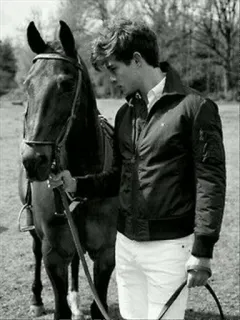 🔥 cheval, homme, animal, polo, équestre, sport, classique telegram sticker