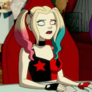 🎪 Harley Quinn 할리 퀸, DC 코믹스, 만화, 악당, 만화 캐릭터 telegram sticker