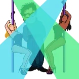🍻 pole dance, stripper, adult, entertainment telegram sticker