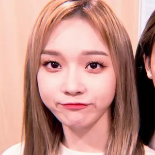 🌸 woman, person, face, portrait, korean, asian whatsapp sticker