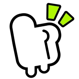 👏 Kreskówka, Palec, Ręka, Gest, Wskazywanie, Sztuka cyfrowa whatsapp sticker
