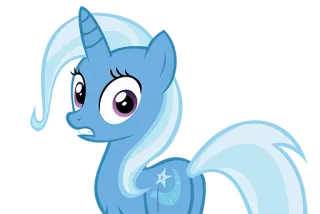 😦 Trixie Lulamoon My Little Pony Pony, Cartoon, Einhorn, Trixie, My Little Pony telegram sticker