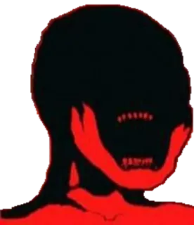 ⬛️ Wojak NPC, Meme, Inexpressivo, Doomer, Vazio telegram sticker