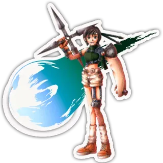 Final Fantasy VII - S4T.tv whatsapp stickers