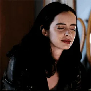 🥀 Jessica Jones Jessica Jones, Krysten Ritter, Netflix, super-héros, Marvel telegram sticker